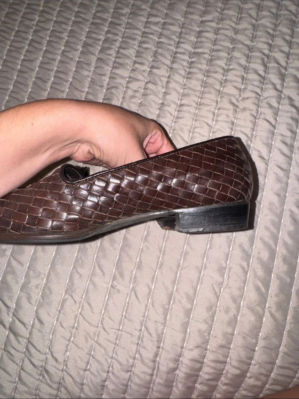 SELLY WOMEN CROC FLATS SIZE 6
